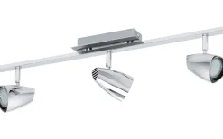 Corbera Takspotlight 59cm GU10 LED 3000K 3x2,8W Krom