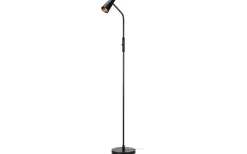 Crest Golvlampa 145cm Svart