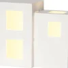 Cube Bordslampa E14 25cm Vit