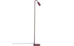 Curve Golvlampa 146cm Matt Mörkröd