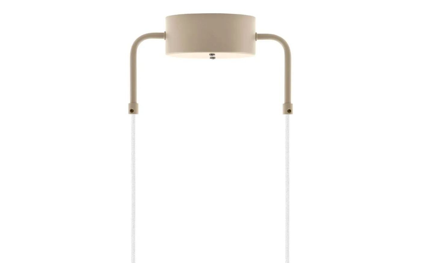 Curve Taklampa 50cm Beige