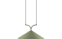 Curve Taklampa 50cm Grön