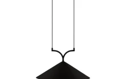 Curve Taklampa 50cm Svart