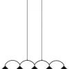Curve Taklampa 165cm Svart