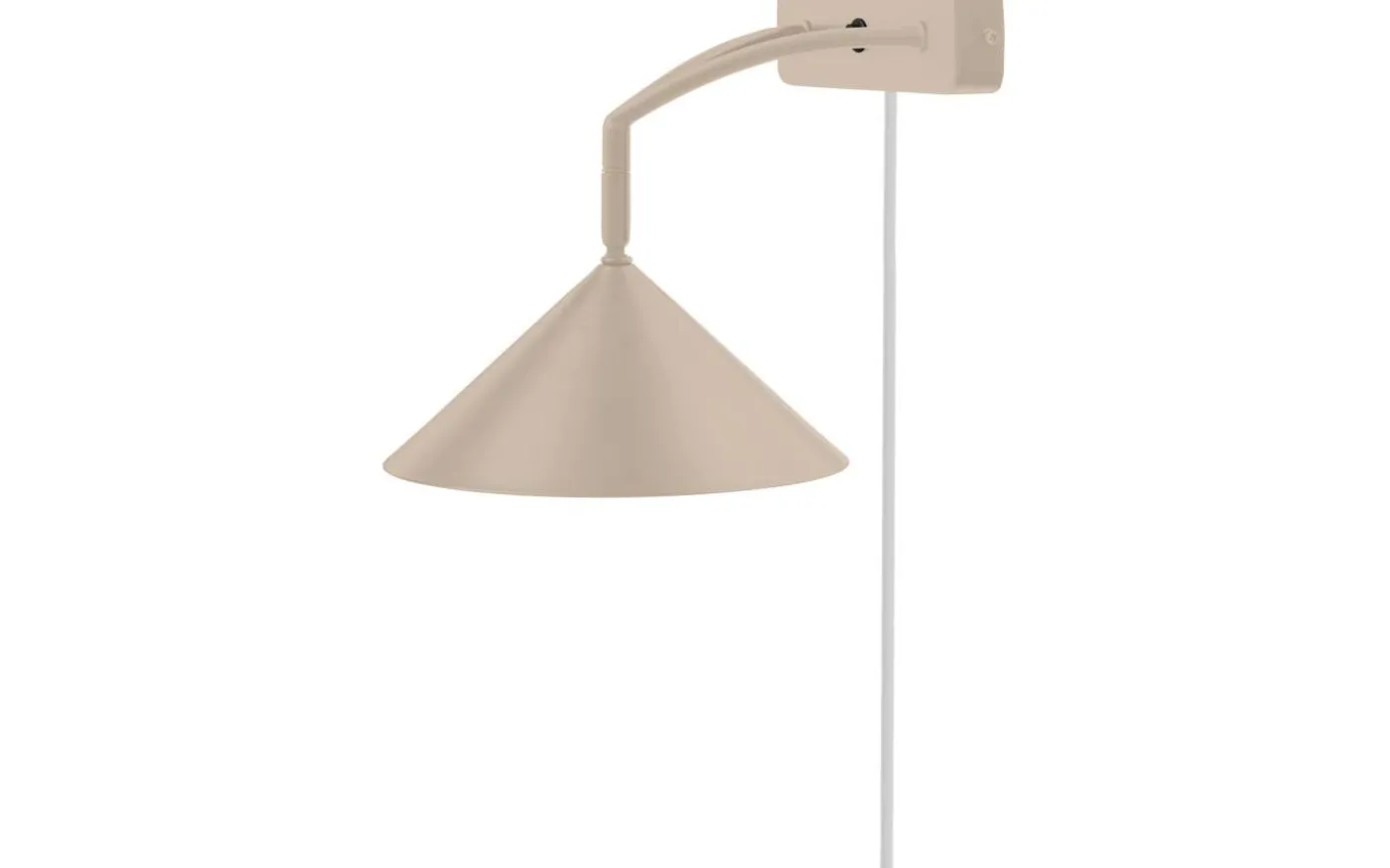 Curve Vägglampa Beige