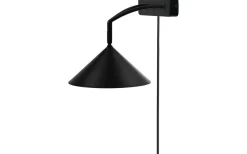 Curve Vägglampa Svart