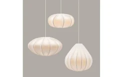 Dalia Takskärm 40cm Vit