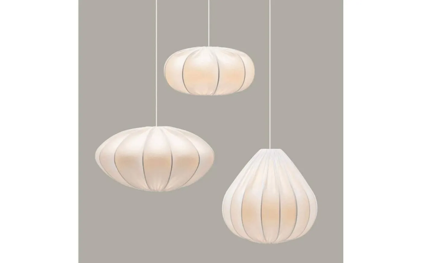 Dalia Takskärm 40cm Vit