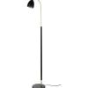 Deluxe Golvlampa 133cm LED GU5,3 Dimbar Svart/Mässing