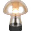 Dooley Bordslampa LED bärnstensfärgad uppladdningsbar