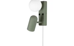 Doppio Vägglampa Grön