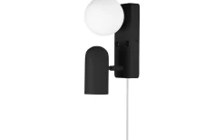 Doppio Vägglampa Svart