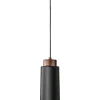 Edge Fönsterlampa 12cm Mattsvart/Brons