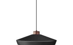 Edge Taklampa 50cm Mattsvart/Brons
