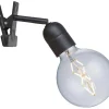 Elegance Klämlampa Svart