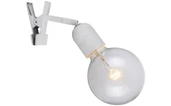 Elegance Klämlampa Vit