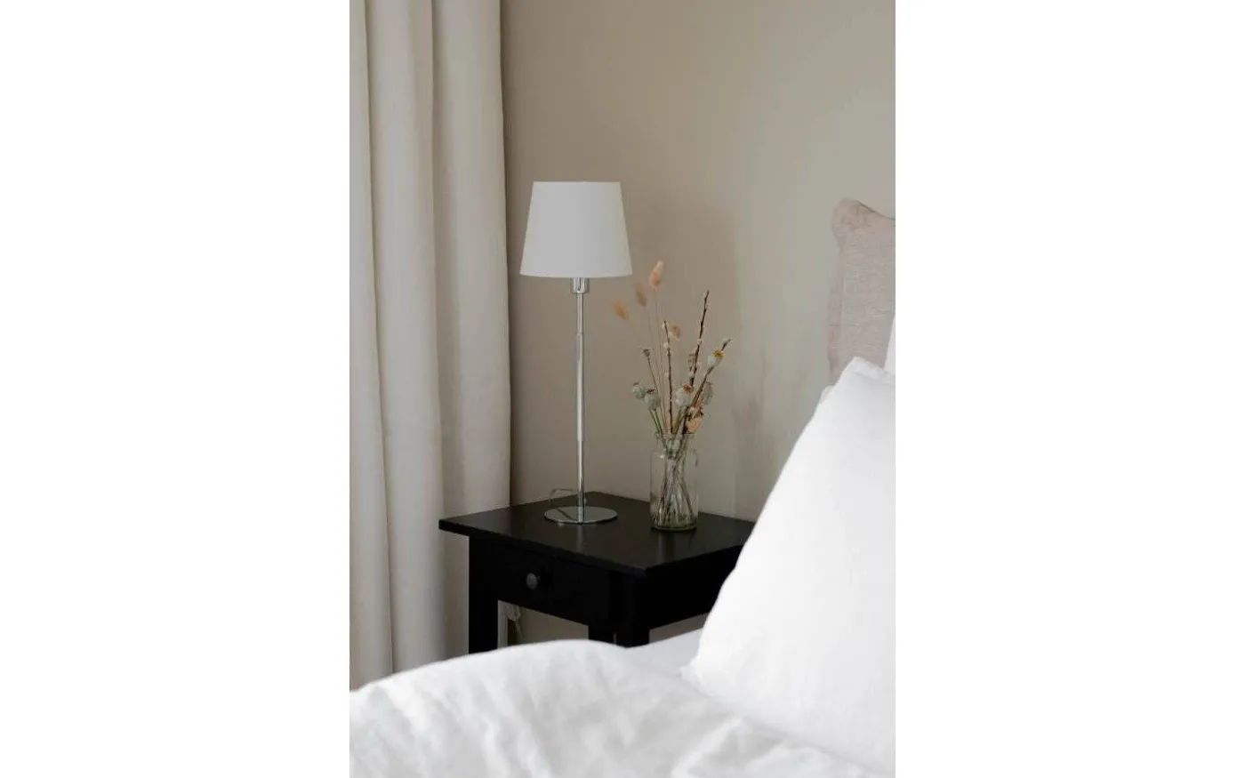 Elsa Lampfot 40cm E14 Krom