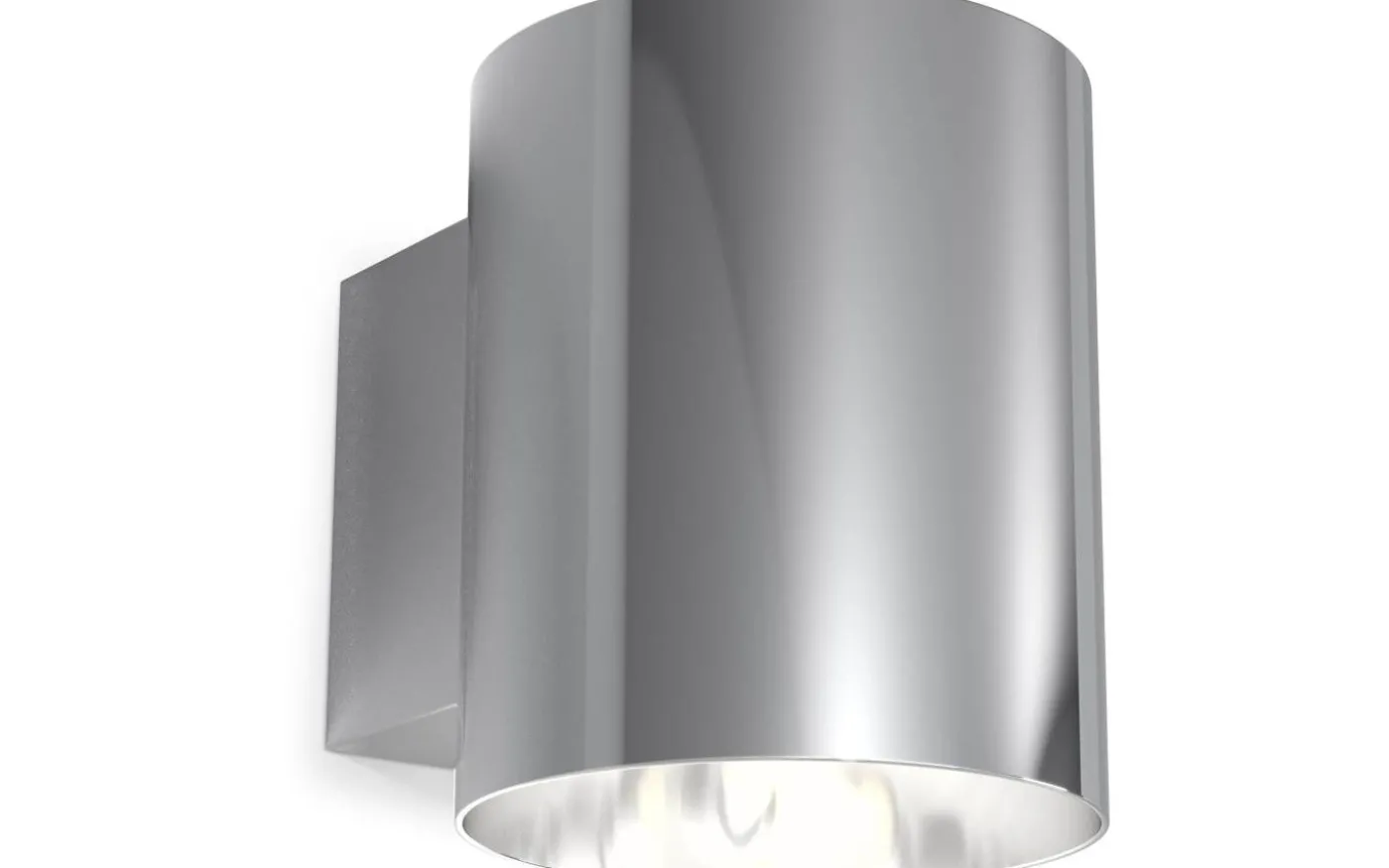 Evoke S Vägglampa Krom IP44