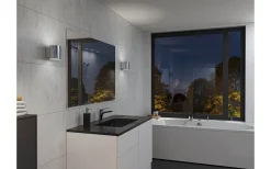 Evoke S Vägglampa Krom IP44
