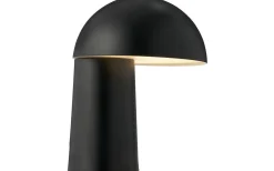 Faye Uppladdningsbar Bordslampa 21cm Svart