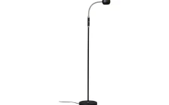 Fladen Golvlampa 1L 140cm Svart