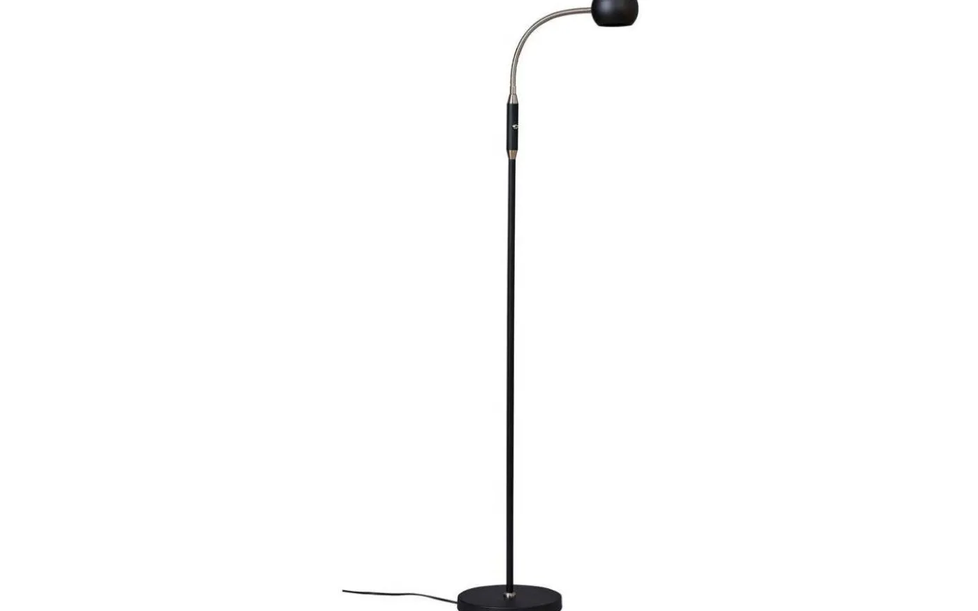 Fladen Golvlampa 1L 140cm Svart