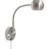 Fladen Vägglampa Nickel