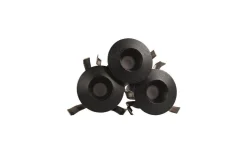 Frontring Heatspot G2 Bastu Svart 3-pack