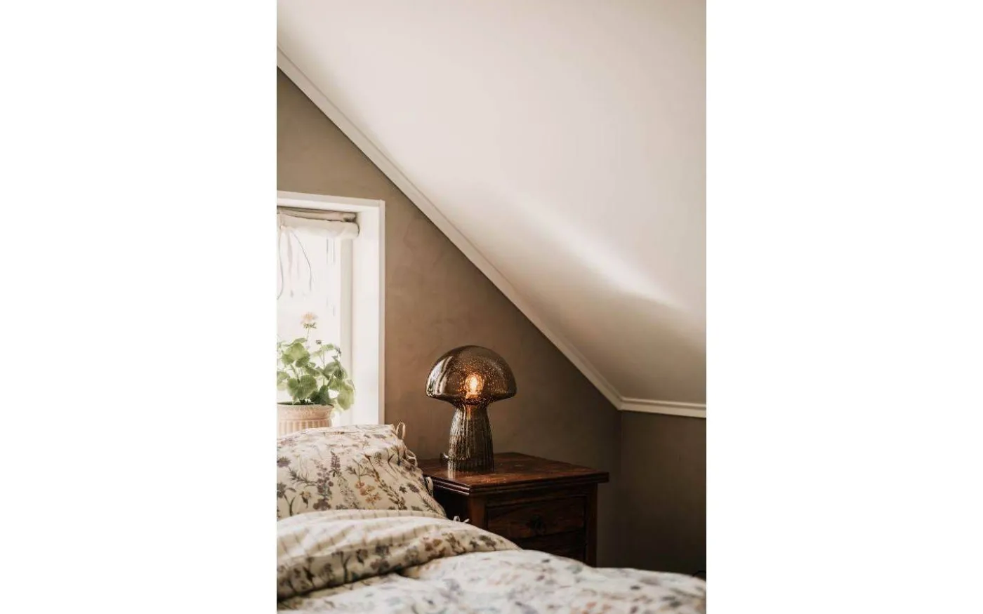 Fungo Bordslampa 30cm Special Edition Brun
