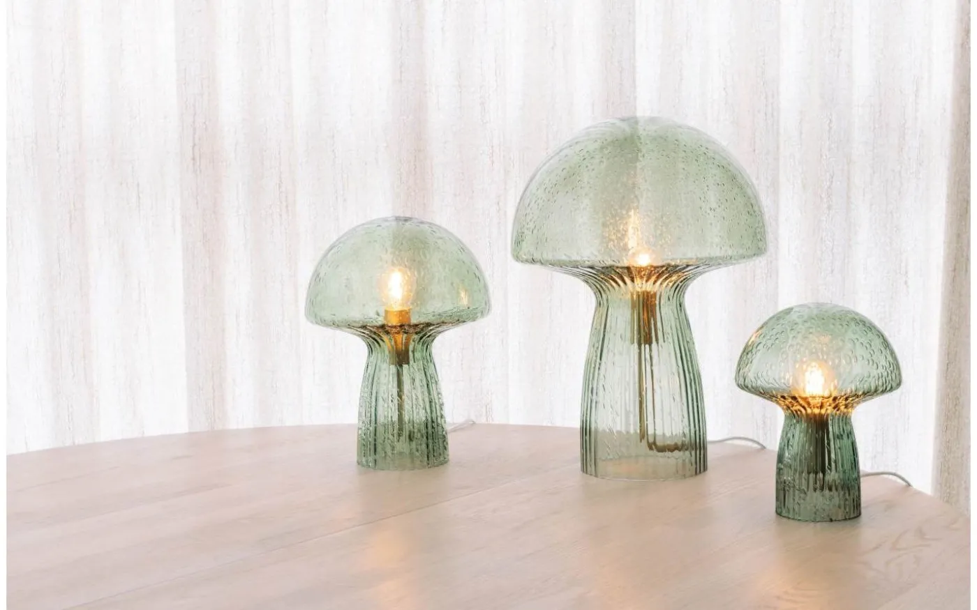 Fungo Bordslampa 20cm Special Edition Grön