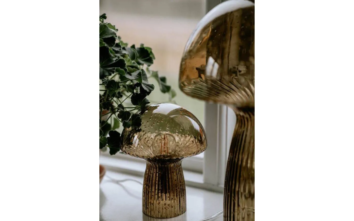 Fungo Bordslampa 20cm Special Edition Brun