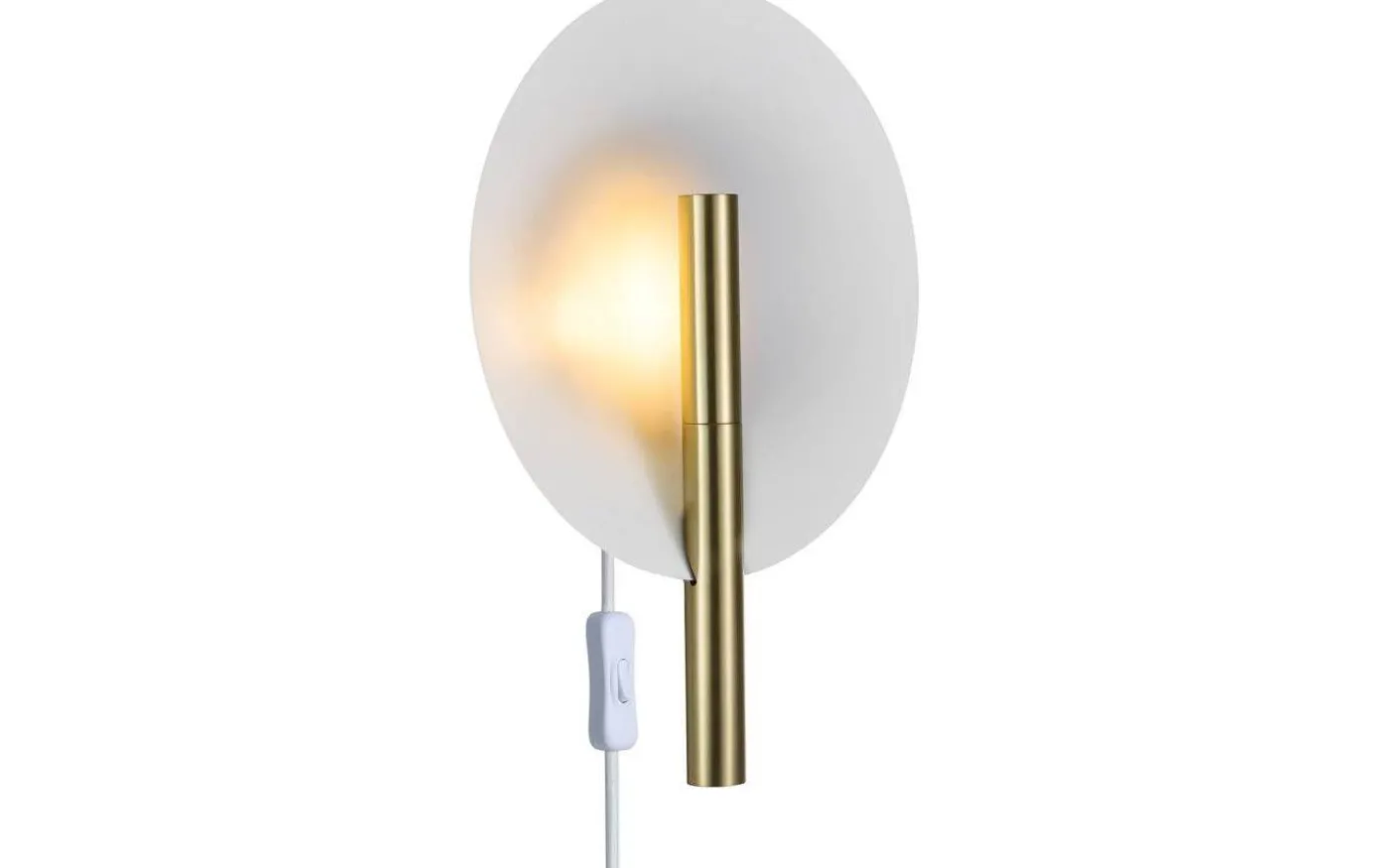 Furiko Vägglampa Borstad Mässing