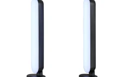 Game Bordslampa LED 2 kpl svart RGB