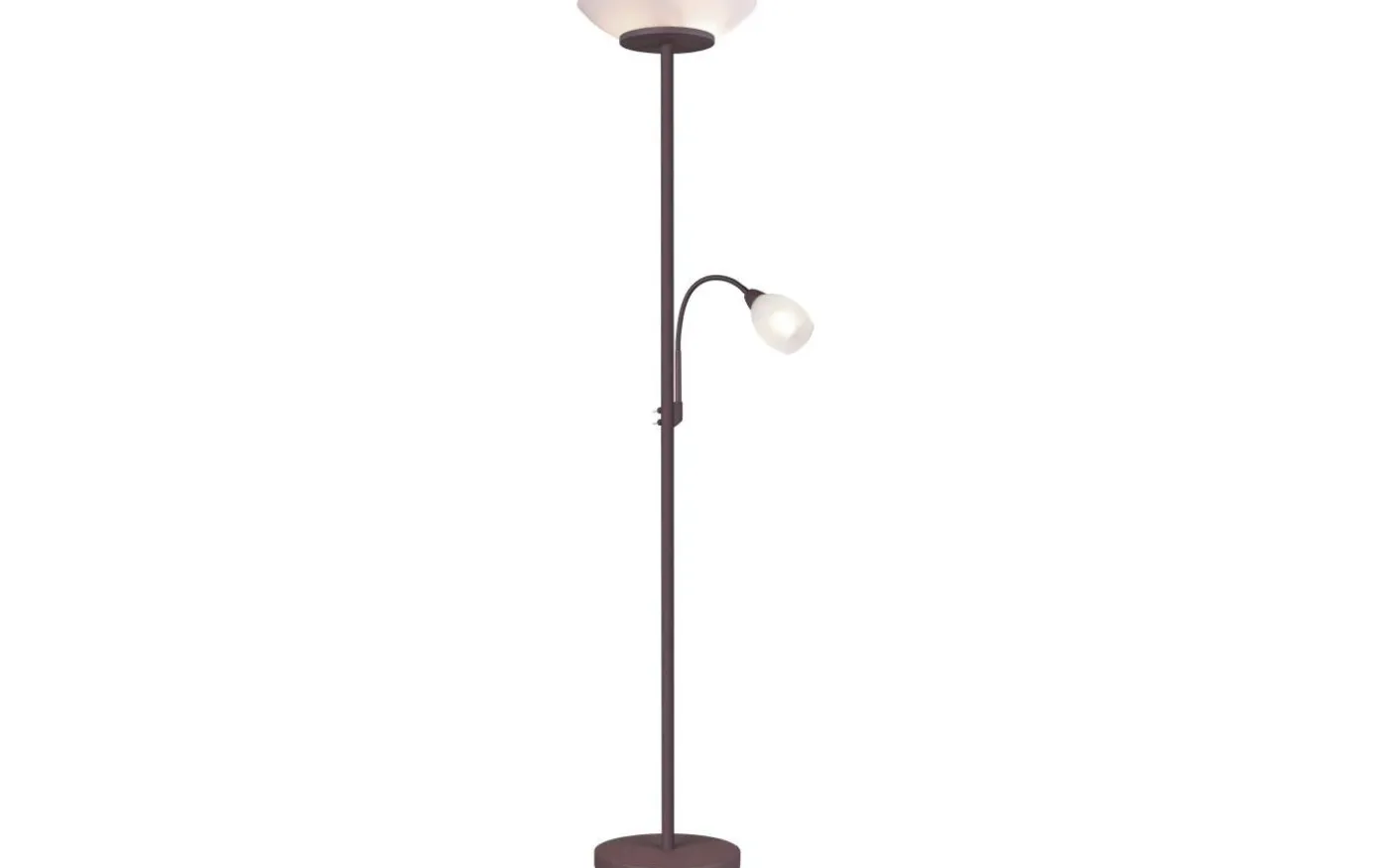 Gerry Golvlampa E27+E14 rustik