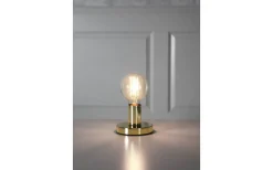 Glans Bordslampa 8,5cm E27 Mässing