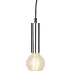Glans Pendel E27 3,5m kabel Krom