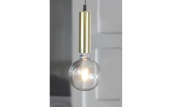 Glans Pendel E27 3,5m kabel Mässing