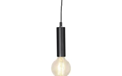 Glans Pendel E27 3,5m kabel Svart