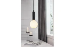 Glans Pendel E27 3,5m kabel Svart