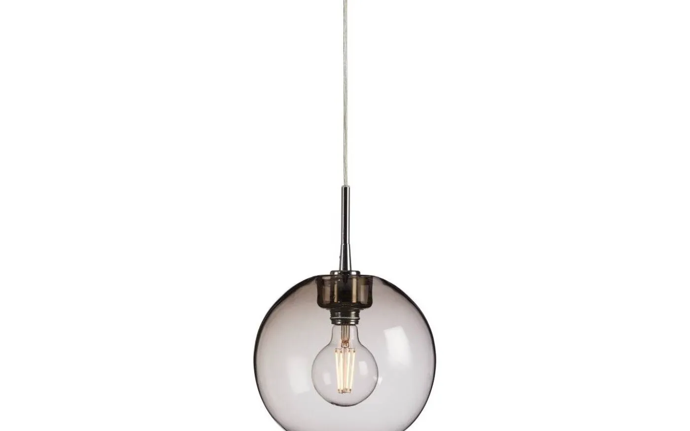 Gloria Upphäng E27 Krom/Transparent