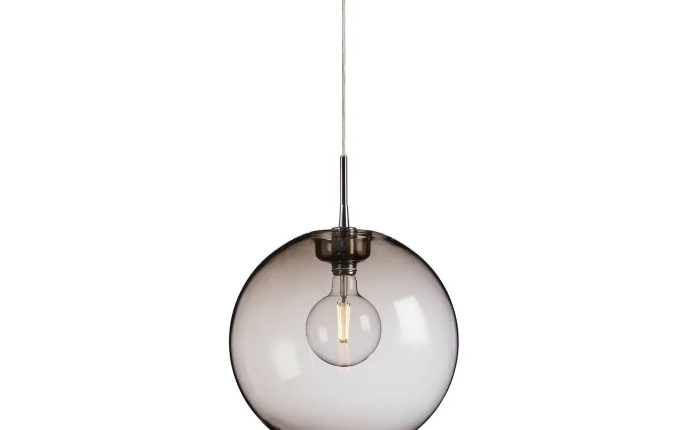 Gloria Upphäng E27 Krom/Transparent