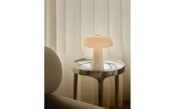 Glossy Mini Bordslampa 24cm Vit