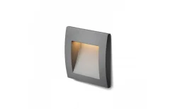 Gordiq S Vägglampa LED Mörkgrå