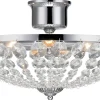 Gränsö Kristallplafond 3xE14