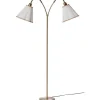 Haga Golvfot 2L 140cm Mässing