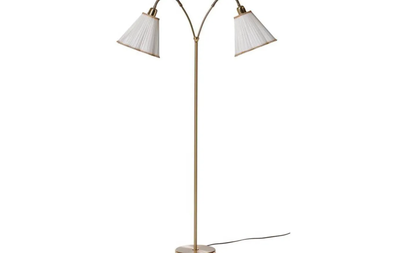 Haga Golvfot 2L 140cm Mässing