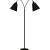 Haga Golvfot 2L 140cm Svart