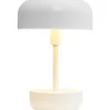 Haipot Uppladdningsbar Bordslampa 26cm LED 3000K 3W Vit IP44