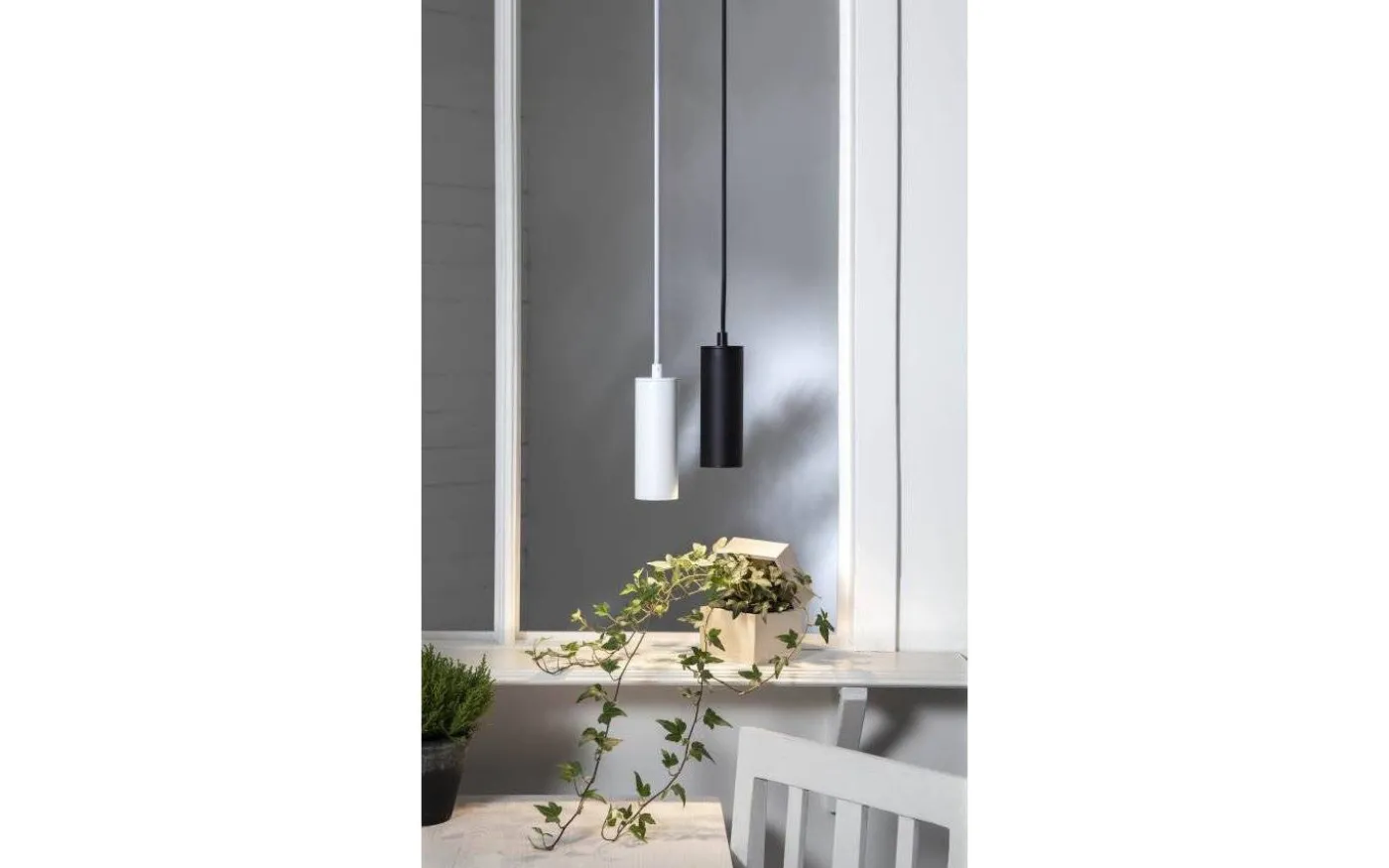 Hide Pendelarmatur GU10 17cm Vit
