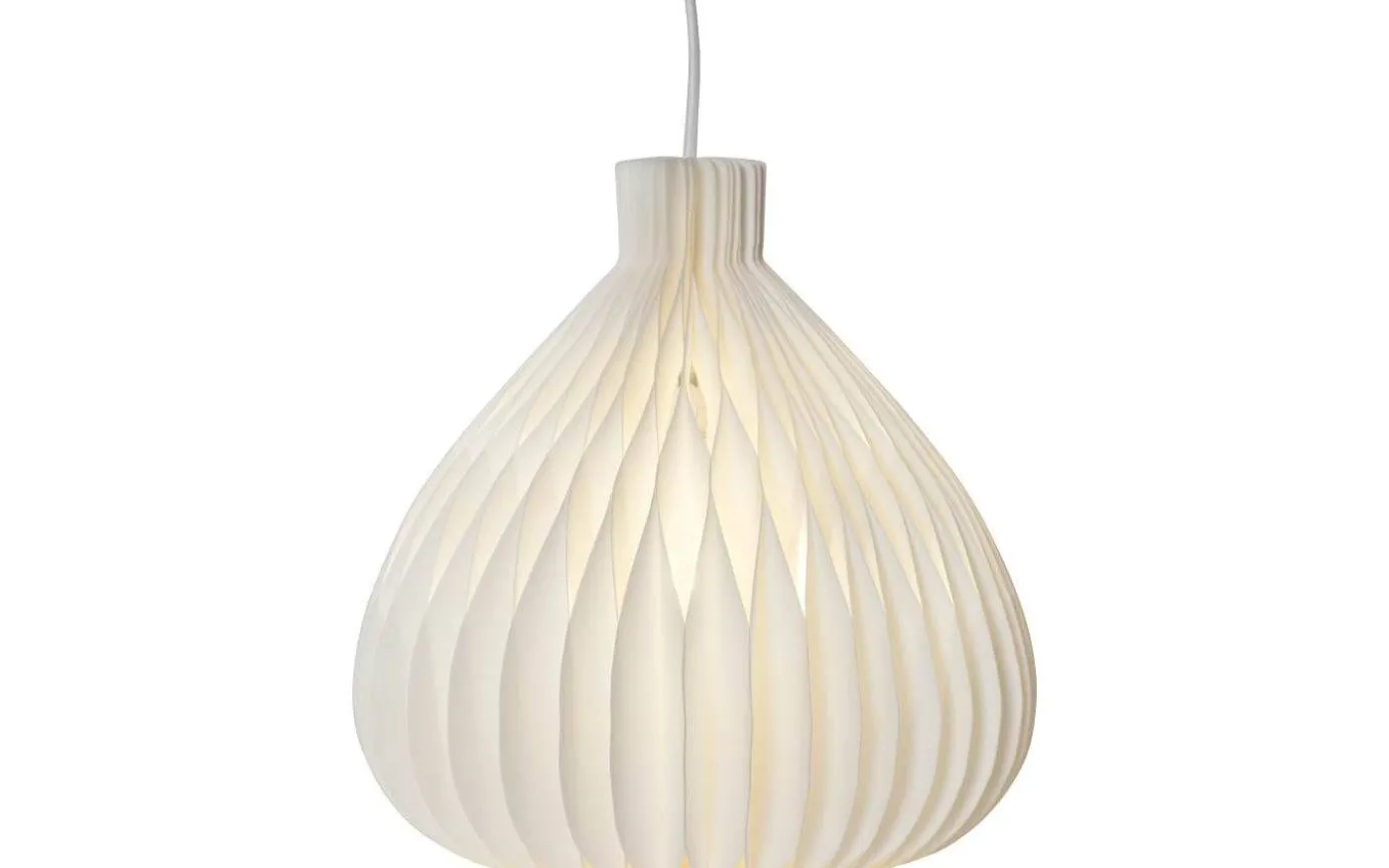 Honeycomb Takskärm 28cm Vit